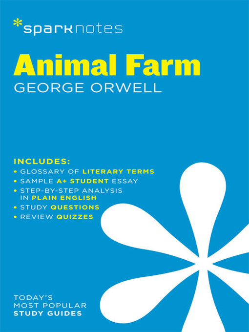 Title details for Animal Farm SparkNotes Literature Guide by SparkNotes - Wait list